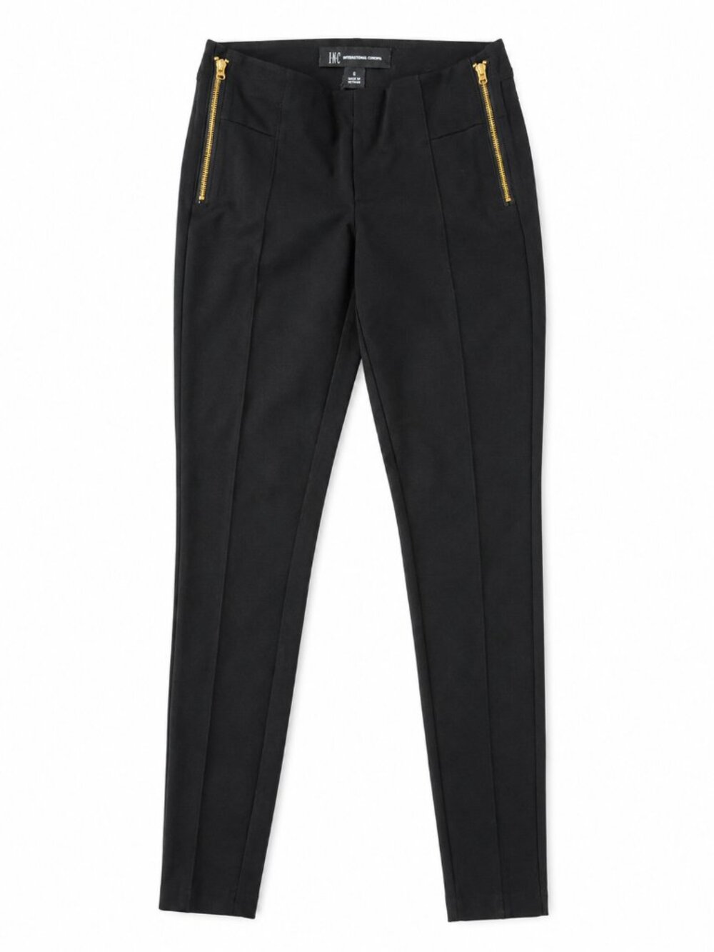 INC International Concepts Black Skinny Dress Pants – Size 6